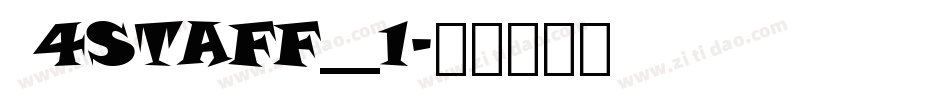  4STAFF__1字体转换